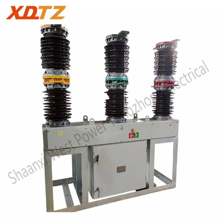 ZW7-40.5 Outdoor Vacuum Circuit Breaker With External Current Transformer front